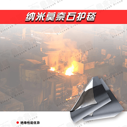 納米莫奈石護(hù)毯——1400°C高溫?zé)o畏！冶金噴濺克星，定制防護(hù)新標(biāo)桿